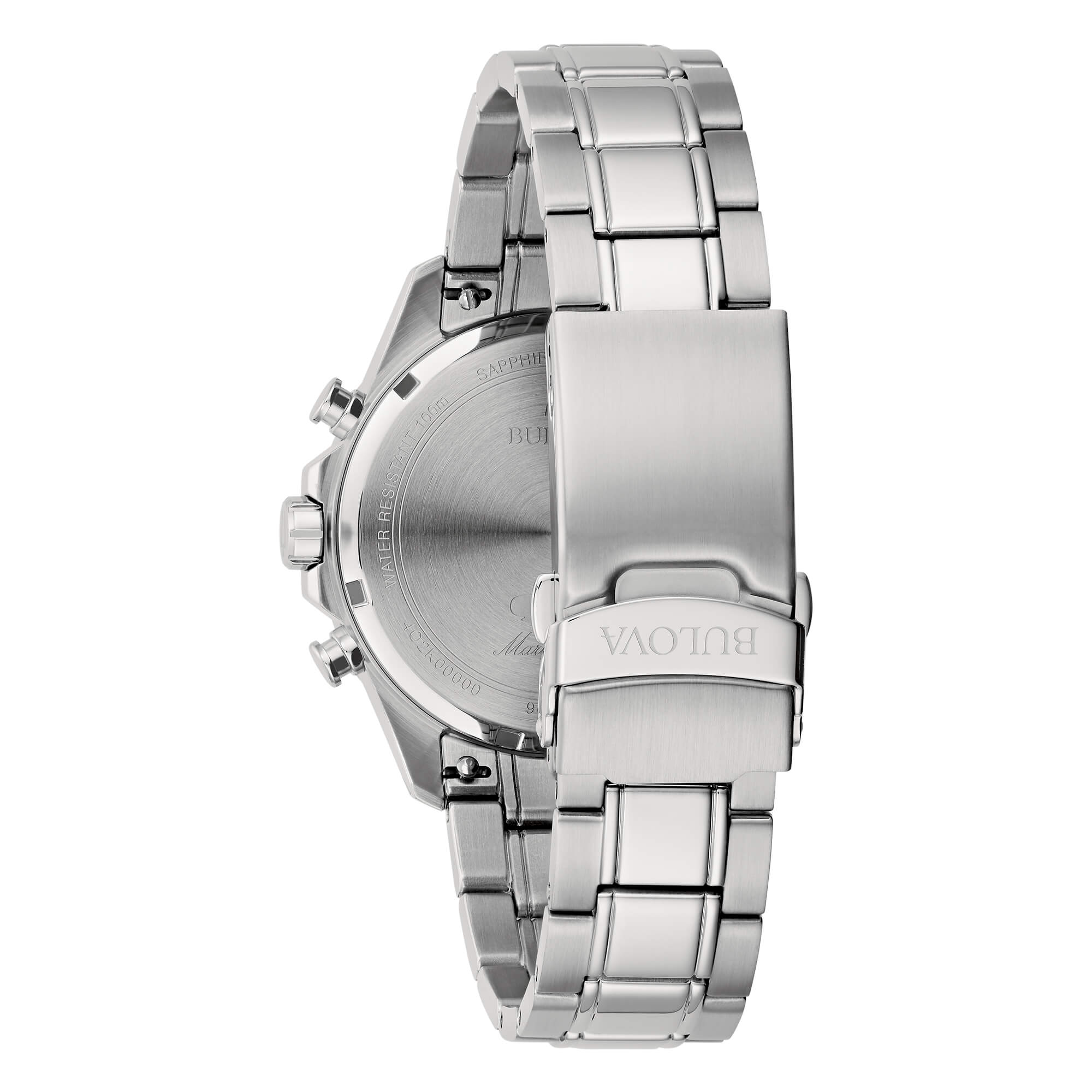 Orologio Uomo Bulova Marine Star Cronografo Nero 96B467